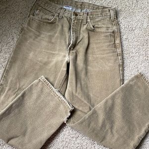 Flannel Lined Carhartt Pants